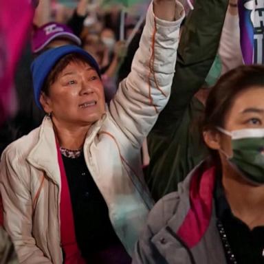 VIDEO: High-stakes presidential election in Taiwan