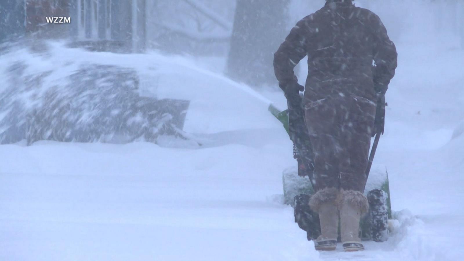 VIDEO: Record-breaking cold spreads across much of US