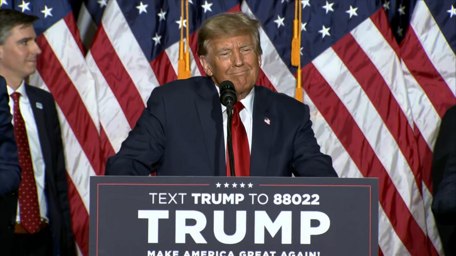 VIDEO: Trump projected to win Iowa caucuses