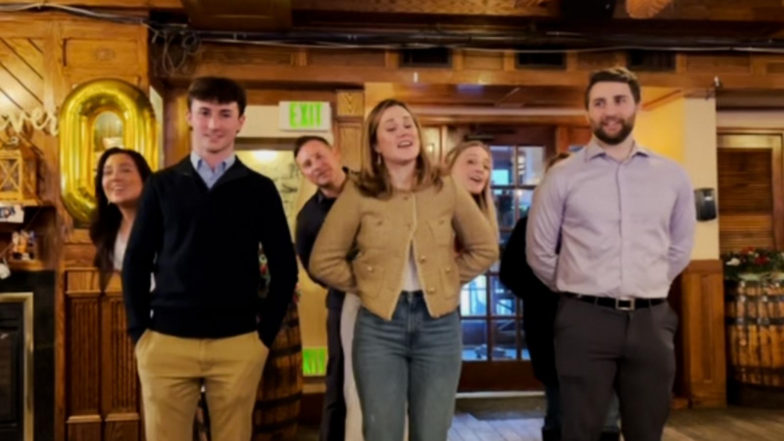 VIDEO: Watch these 6 siblings serenade their mom with 'So Long, Farewell' for her birthday