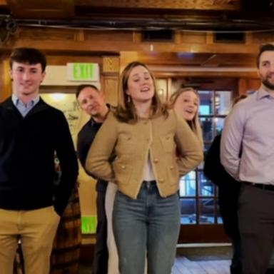 VIDEO: Watch these 6 siblings serenade their mom with 'So Long, Farewell' for her birthday