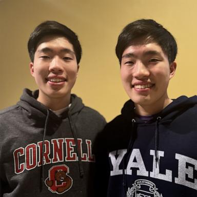 VIDEO: Fraternal twins named valedictorian and salutatorian at Long Island high school