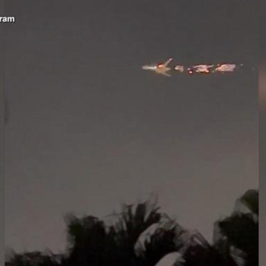 VIDEO: Cargo plane makes emergency landing