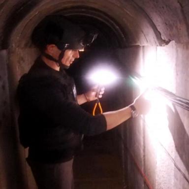 VIDEO: Inside Hamas tunnel where hostages were kept