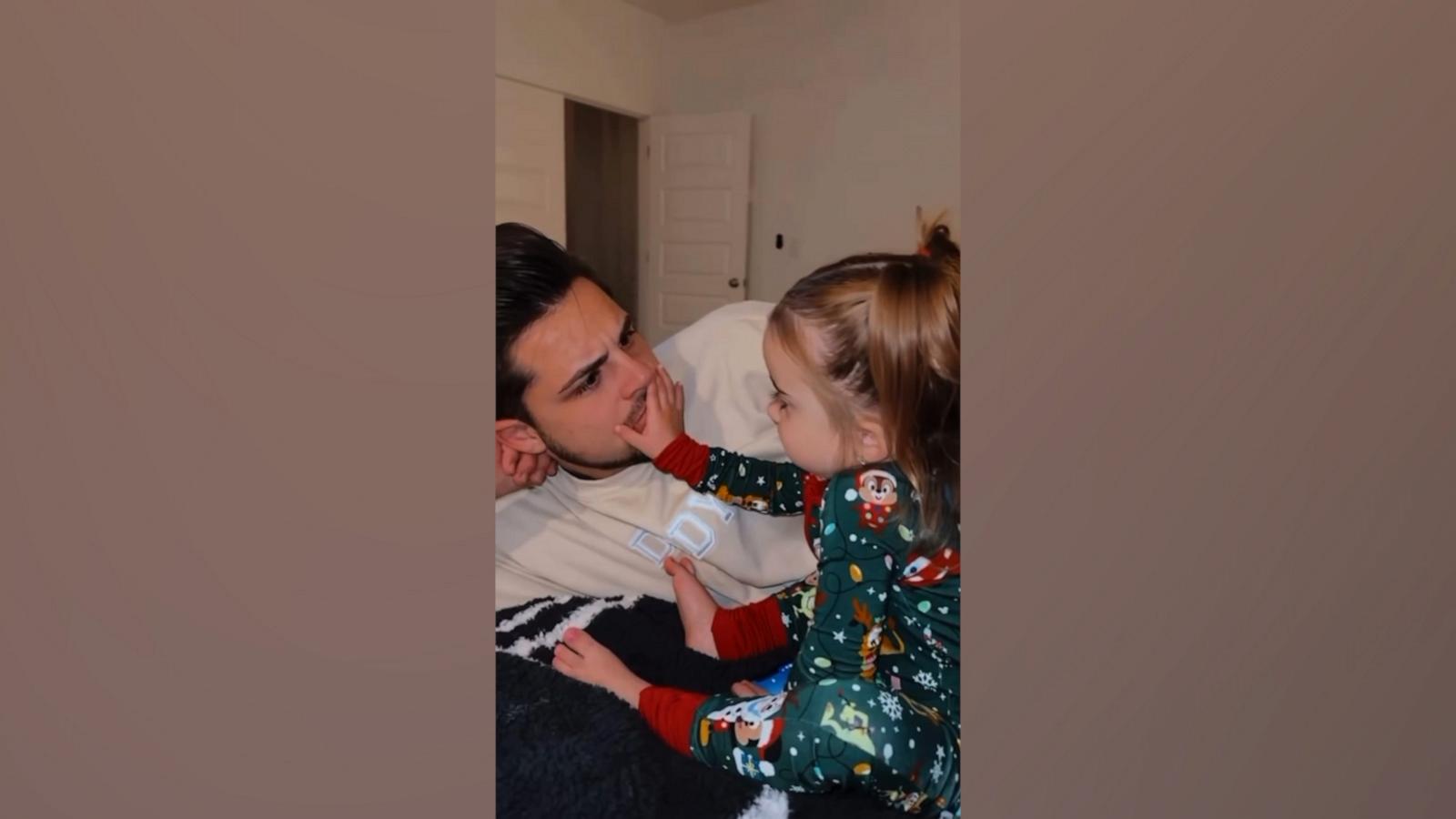 VIDEO: 2-year-old adorably shares her 'dating' life with dad