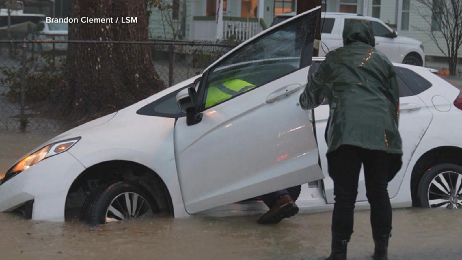 VIDEO: Heavy storms on the move in the East