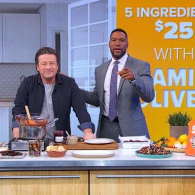 VIDEO: Jamie Oliver shares tray-baked pesto pizza recipe