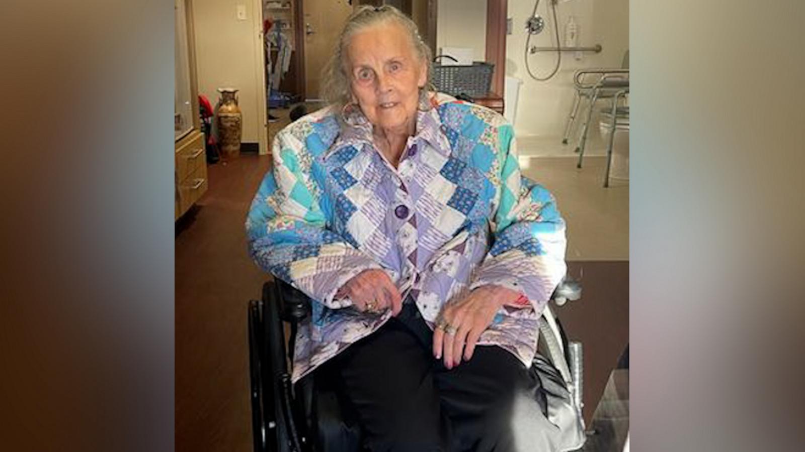 VIDEO: Woman makes sentimental jacket from grandfather-in-law's quilt to gift to grandma