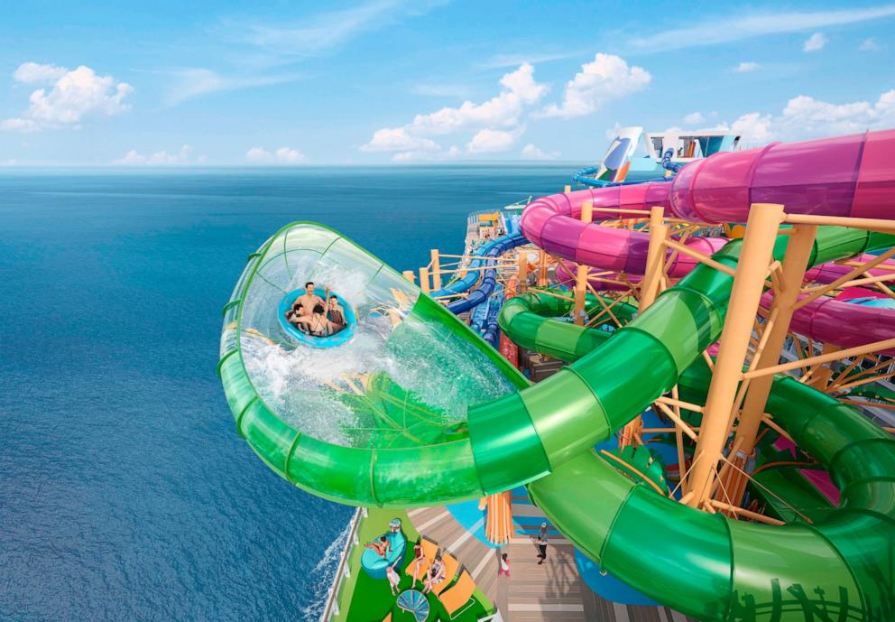 PHOTO: Royal Caribbean's Icon of the Seas features the largest water park at sea.