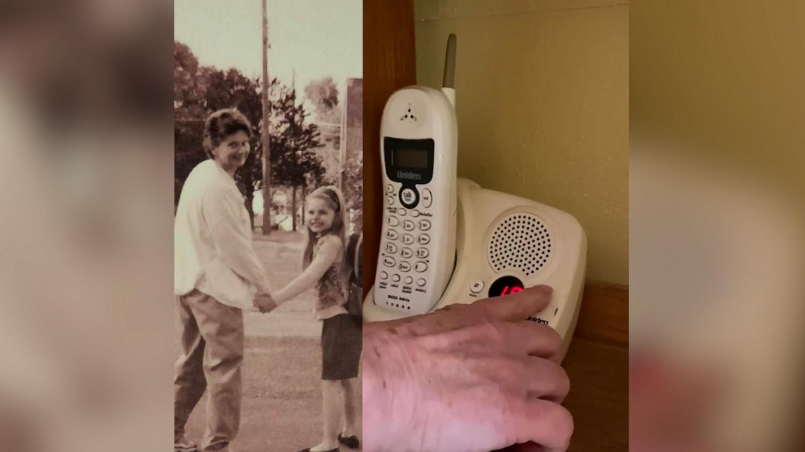 VIDEO: Listen to granddaughter's voicemails this grandma kept for over a decade