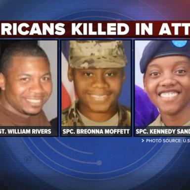 VIDEO: US service members identified in deadly drone attack in Jordan