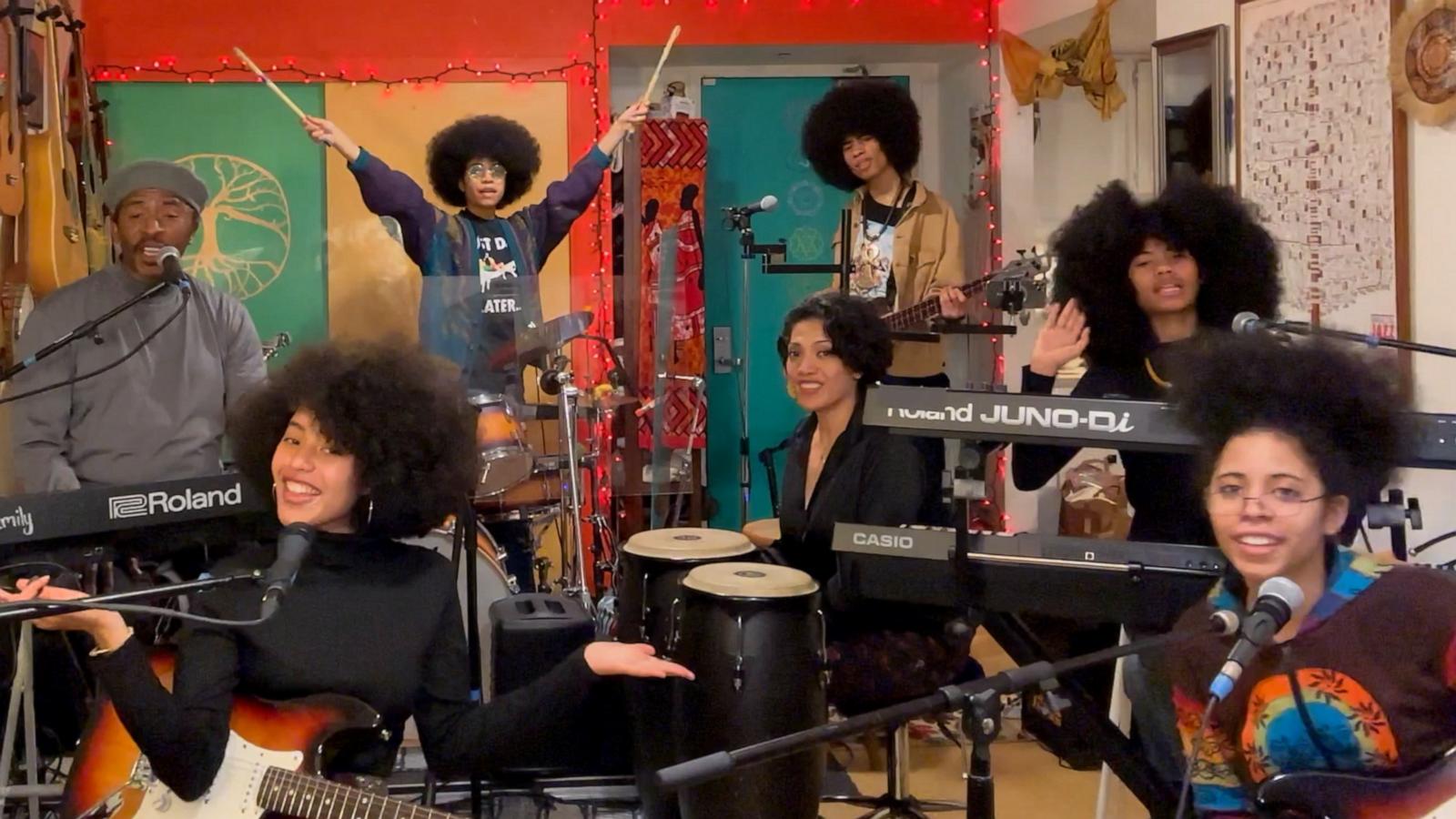 VIDEO: This family of musicians wants to spread love with their brand of soul music