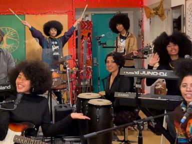 WATCH:  This family of musicians wants to spread love with their brand of soul music