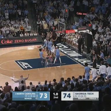 VIDEO: UNC, Tennessee suffer upsets in basketball 