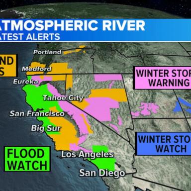 VIDEO: West coast braces for atmospheric river