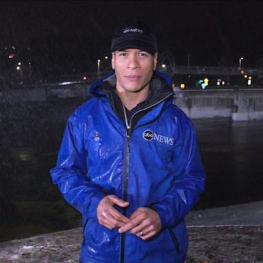 VIDEO: Major storm brings rain, snow to West Coast