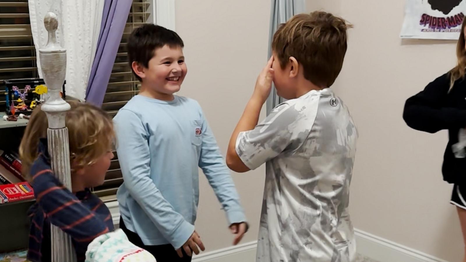 VIDEO: 8-year-old brought to tears by surprise visit from best friend who moved away