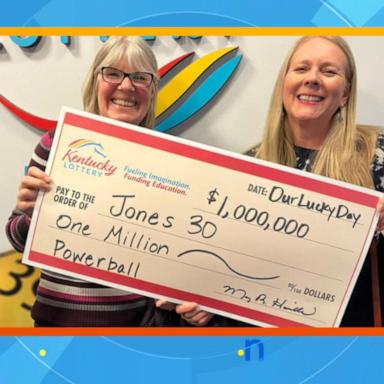 VIDEO: Lucky teachers win $1 million lottery in Kentucky