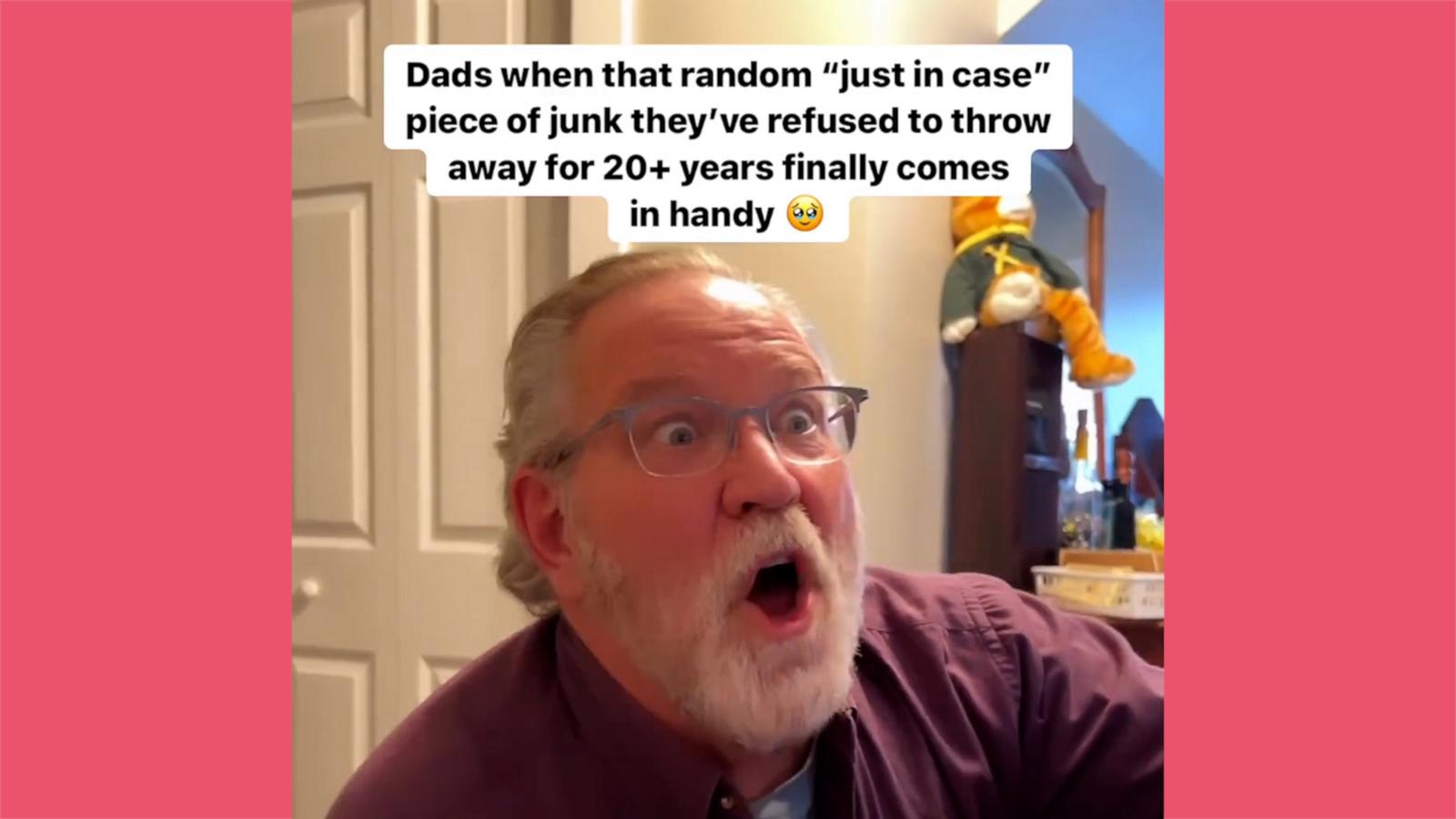 VIDEO: Funny video parodies dad’s dream scenario about things he keeps around ‘just in case’