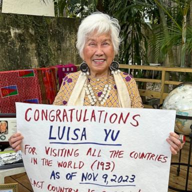 VIDEO: Meet the 79-year-old woman who traveled to every country