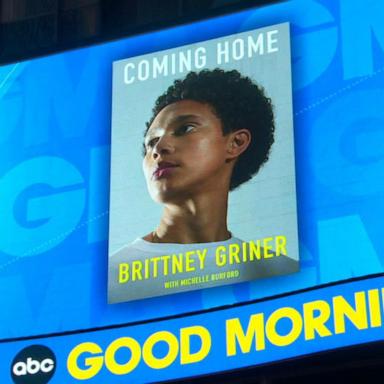 VIDEO: 1st look at cover of Brittney Griner's book, 'Coming Home'