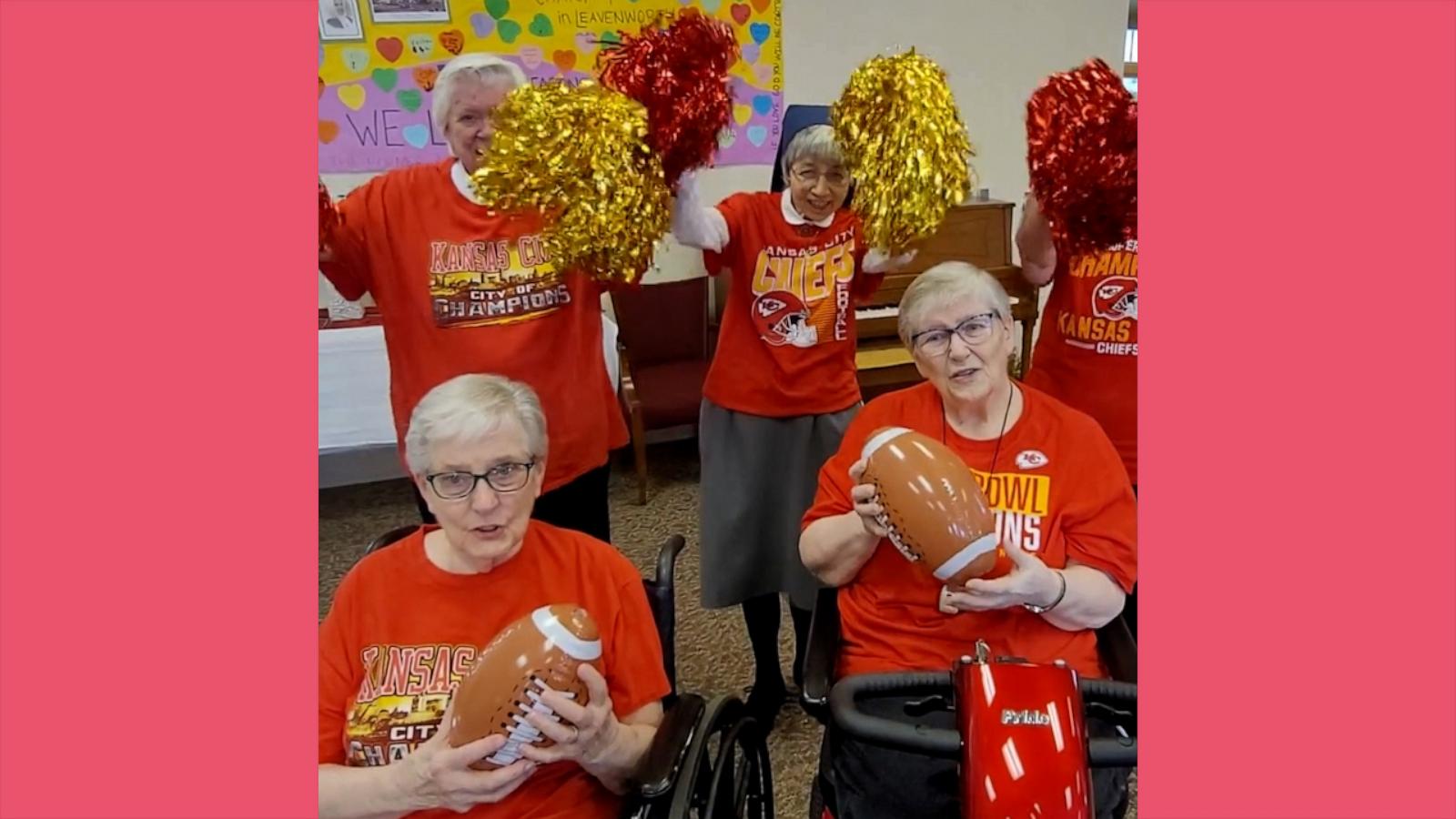 VIDEO: Watch these nuns cheer on the Kansas City Chiefs ahead of the Super Bowl