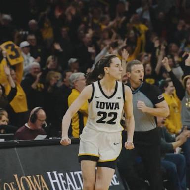 VIDEO: Caitlin Clark breaks NCAA women's basketball all-time scoring record