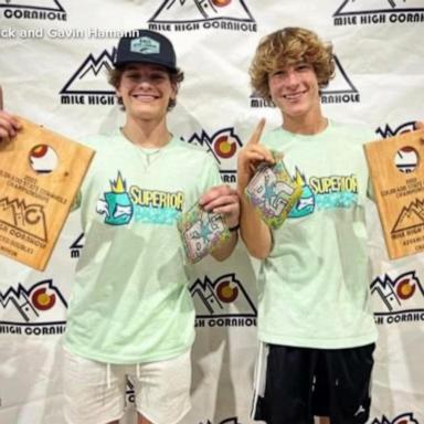 VIDEO: Colorado teens earn 1st ever cornhole scholarship