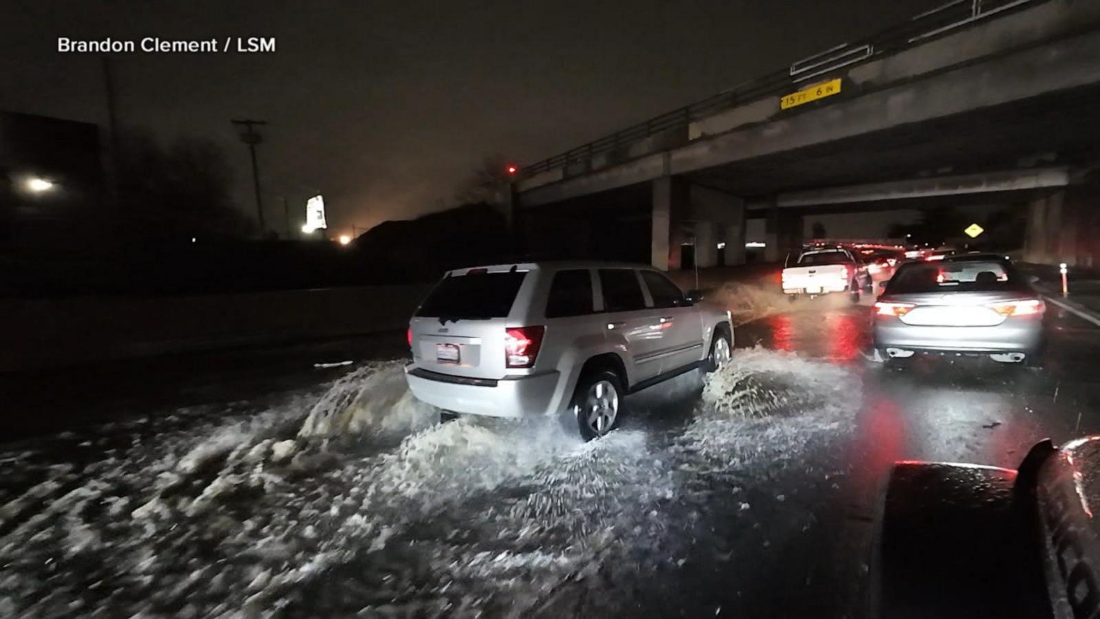 VIDEO: Powerful storm batters California