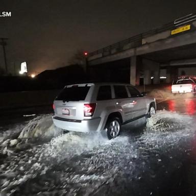 VIDEO: Powerful storm batters California