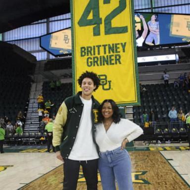 VIDEO: Brittney Griner's jersey retired