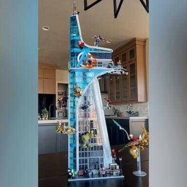 VIDEO: Building the LEGO Marvel Avengers Tower