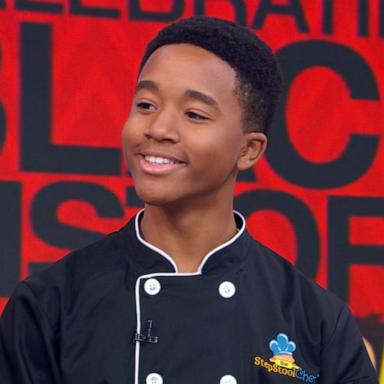 VIDEO: 16-year-old 'Step Stool Chef' teaches kids to cook