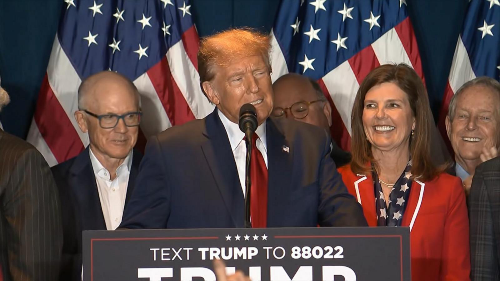 VIDEO: Trumps projected to win Republican South Carolina primary