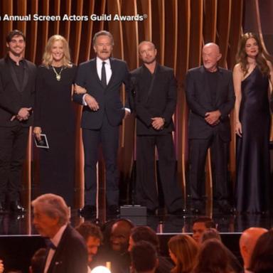 VIDEO: 'The Devil Wears Prada,' 'Modern Family,' 'Breaking Bad' casts reunite at SAG Awards