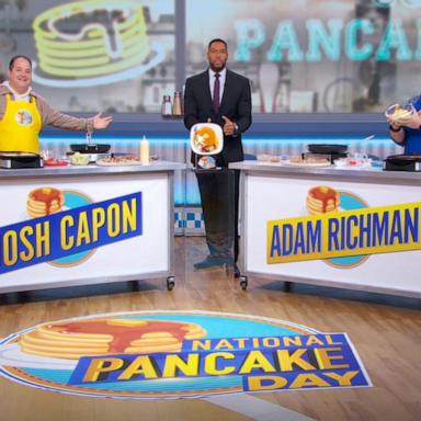 VIDEO: 'GMA' celebrates National Pancake Day