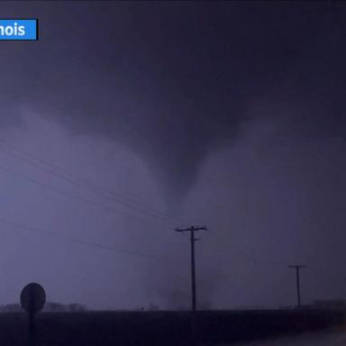 VIDEO: Tornadoes touch down outside of Chicago