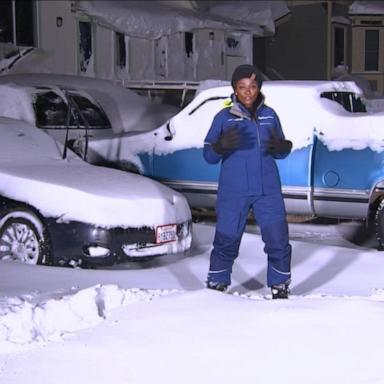 VIDEO: Major blizzard buries parts of West in snow