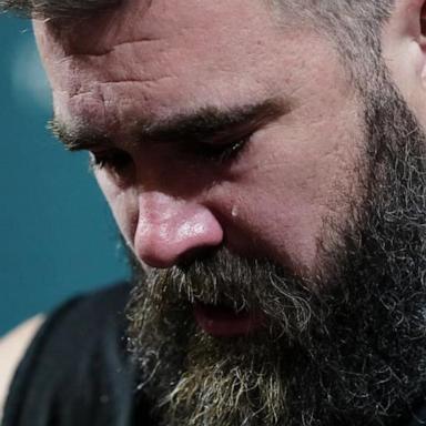 VIDEO: Jason Kelce retires in emotional press conference