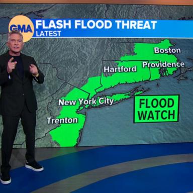 VIDEO: Major rainstorm to hit East Coast