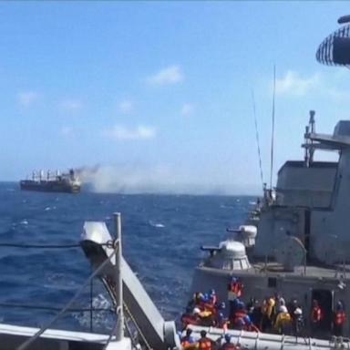 VIDEO: Sailors killed in Houthi missile attack