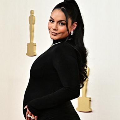 VIDEO: Vanessa Hudgens makes an entrance on Oscars red carpet