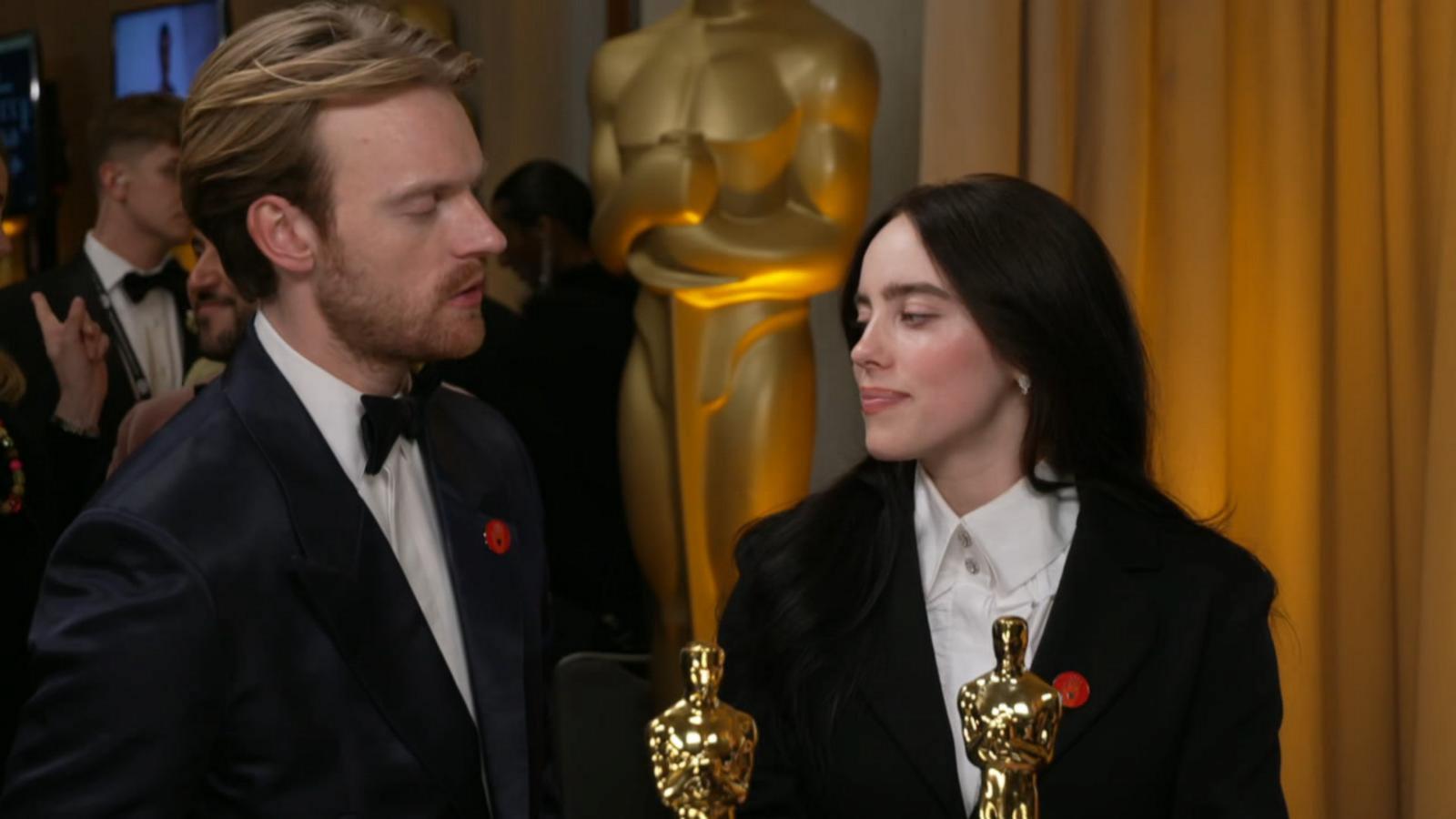VIDEO: Billie Eilish talks historic Oscars win