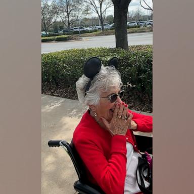 VIDEO: Woman surprises grandma on her 91st birthday with trip to Walt Disney World