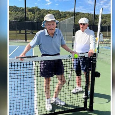 VIDEO: From the battlefield to the tennis court