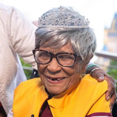 VIDEO: Woman celebrates turning 106 by visiting Walt Disney World for the 1st time