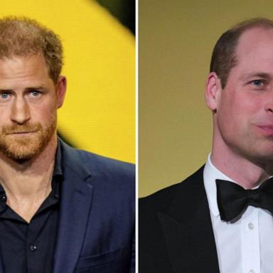 VIDEO: Princes William and Harry appear separately at Diana Awards as royal concerns grow