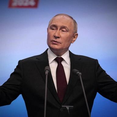 VIDEO: Putin declares victory in presidential election