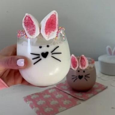 VIDEO: How to make this festive 'bunny milk' for Easter