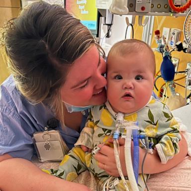 VIDEO: Omaha nurses adopt premature baby they cared for in NICU